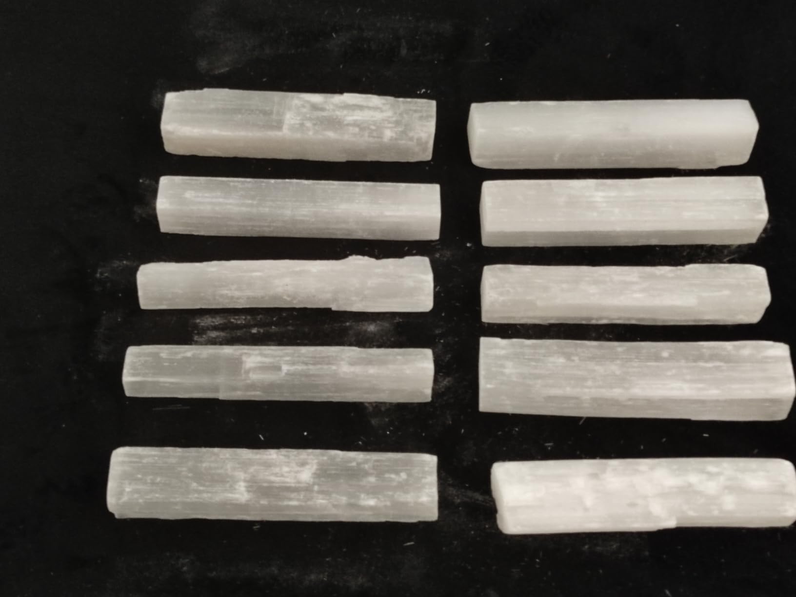 NKlaus HEALING CRYSTALS Selenit-Stick 10 cm 1 Stück
