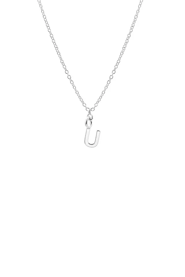 Joy by Corrine Smith Halskette Initial U Silber zart 40-45cm