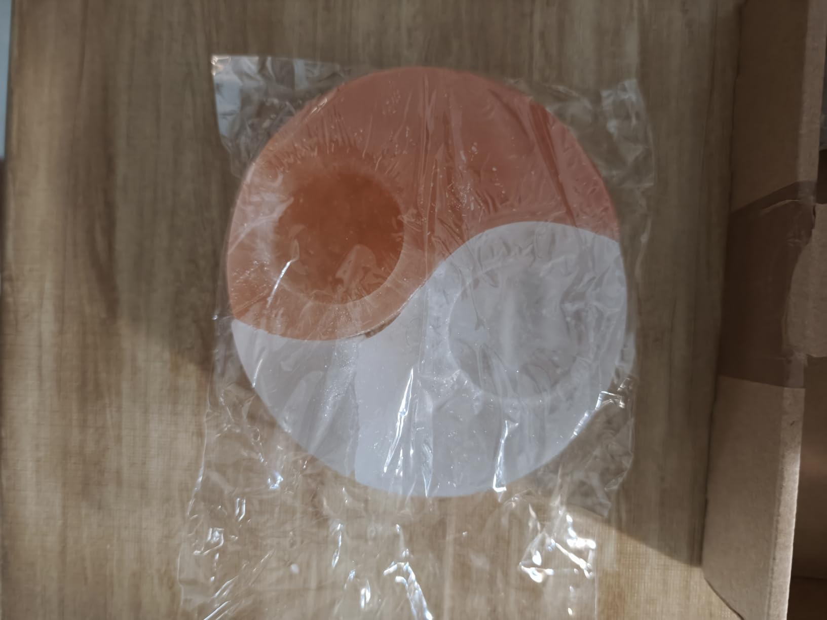 NKlaus Healing Crystals Yin-Yang Teelichthalter Selenit 1 Stück