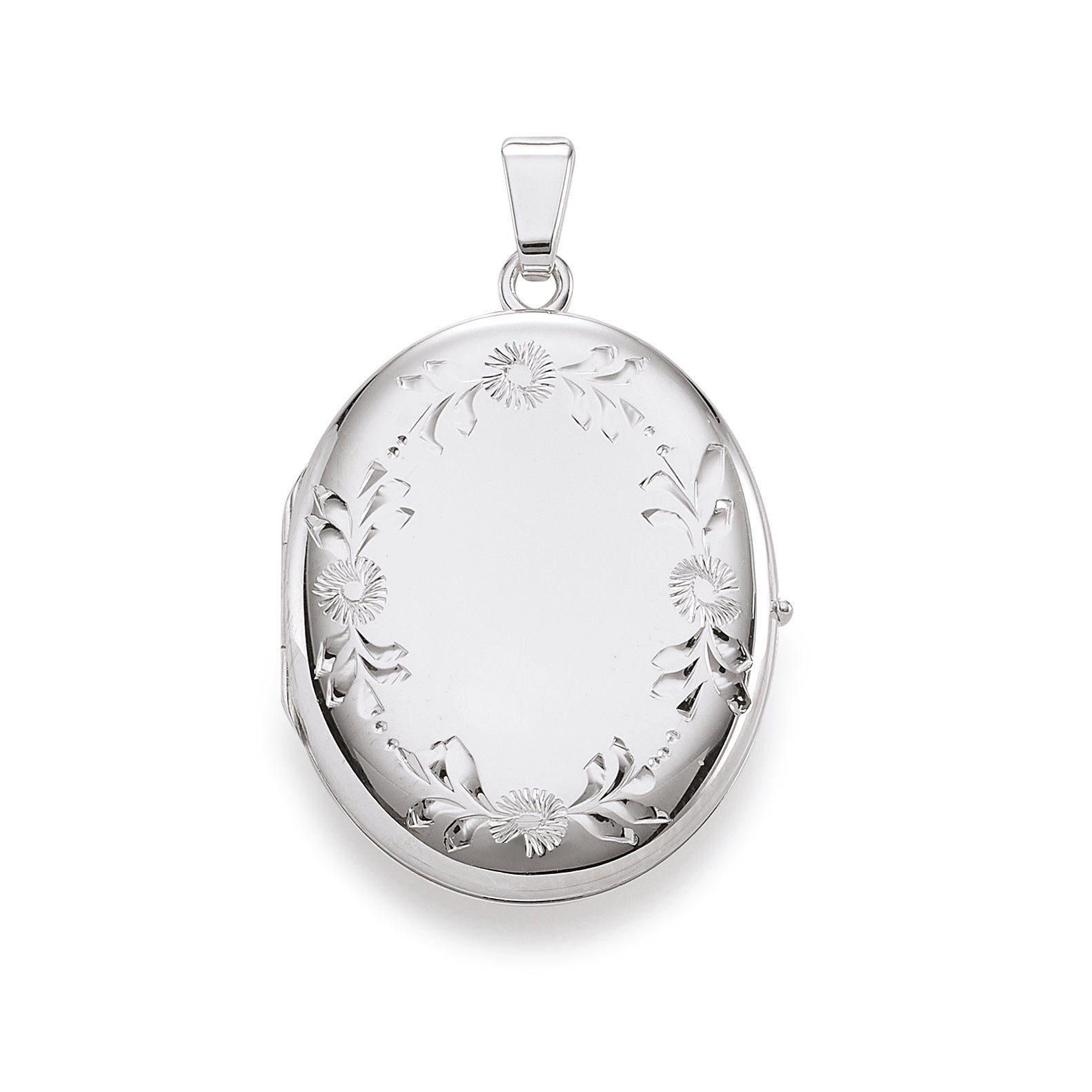 Eugen Rühle Medaillon oval 23x28mm Anhänger 333 Gold