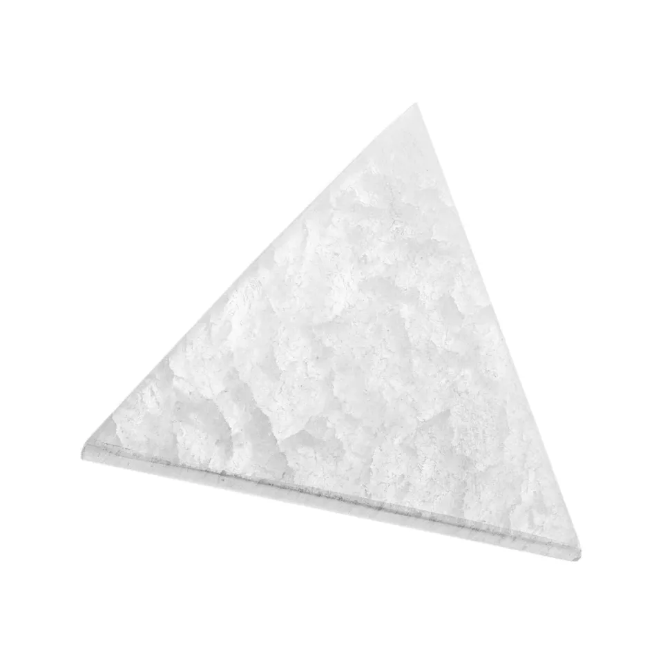 NKlaus Healing Crystals Selenit-Dreieck 10x8cm Platte 1 Stück