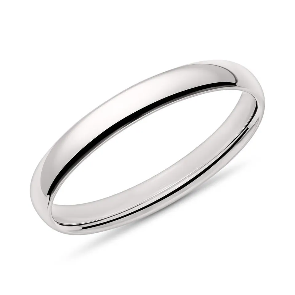 JEWLIX Herren Ring 14K Weißgold Größe 48