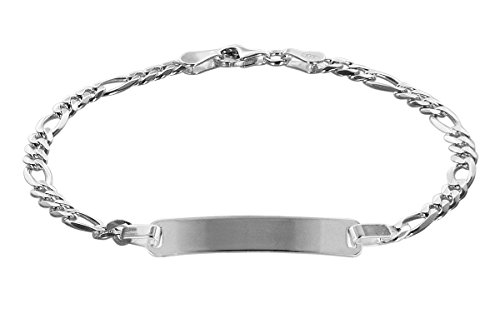 trendor Armbänder Gravur-Armband 925 Silber 19cm