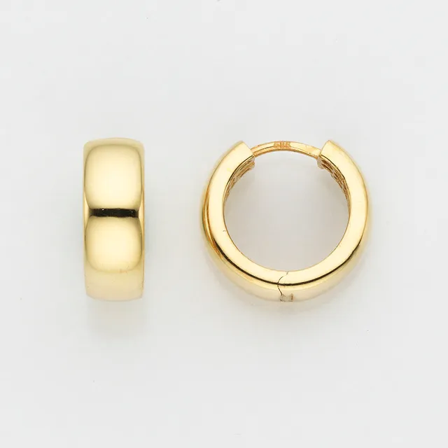 Eugen Rühle Ohrschmuck 80.3631.920-100 Creolen 5x14mm 585 Gelbgold