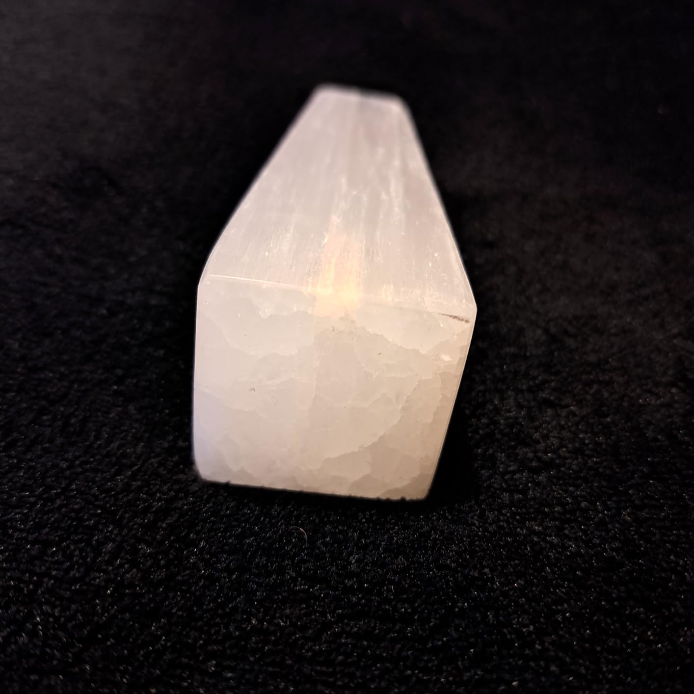 NKlaus HEALING CRYSTALS Selenit-Obelisk 10 cm 1 Stück
