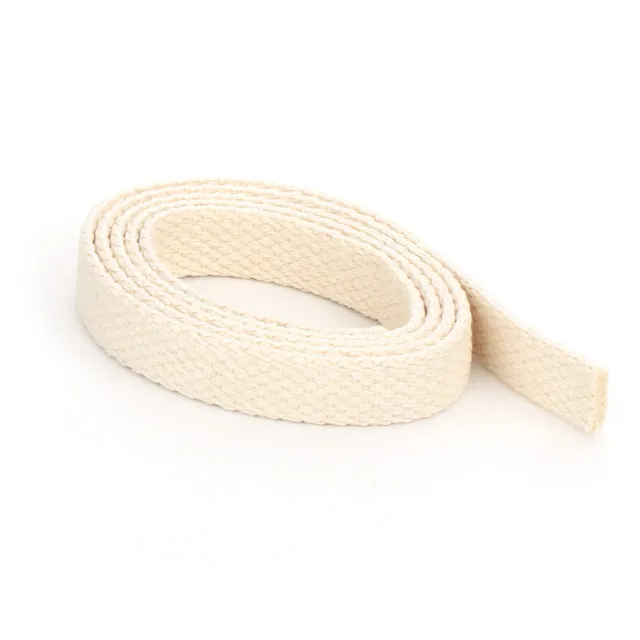 NKlaus WICKS Lampendocht 14mm Baumwolle 1 Meter 2,5mm