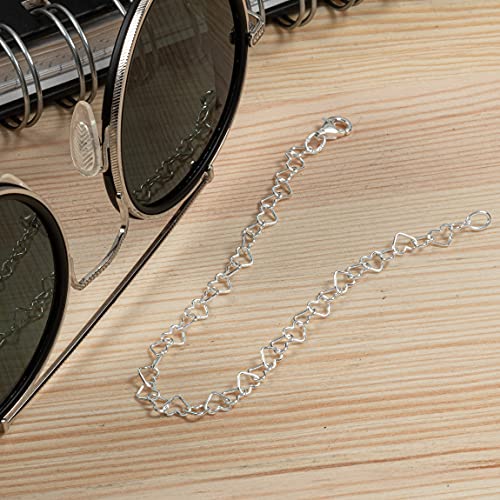 NKlaus Jewellery Damen-Armband 925 Silber Herz 19cm