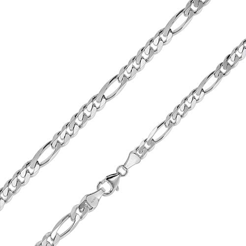 trendor Armbänder Figaro-Armband Silber 925 19cm Herren