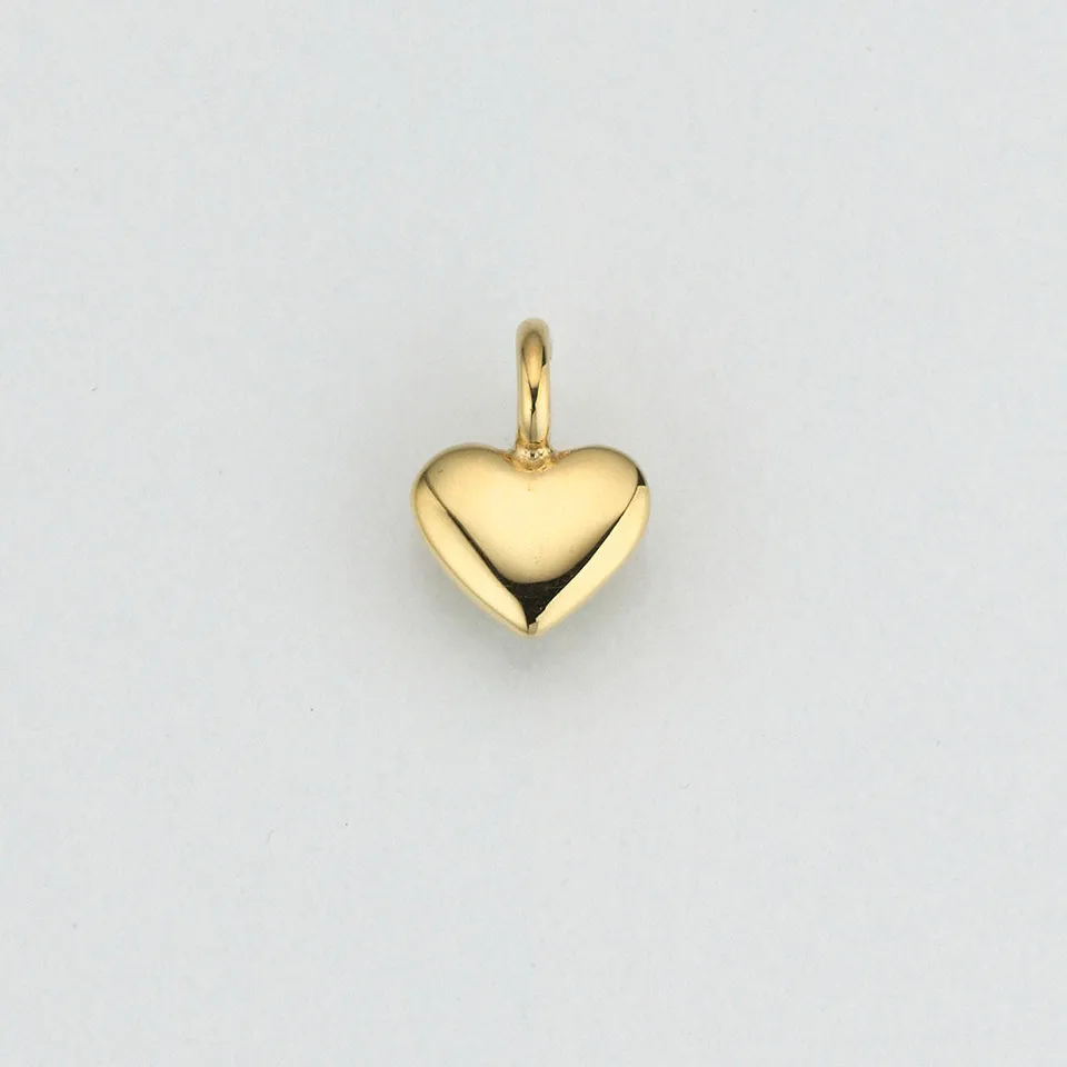 Eugen Rühle Anhänger Herz bauchig 6mm Rotgold 750