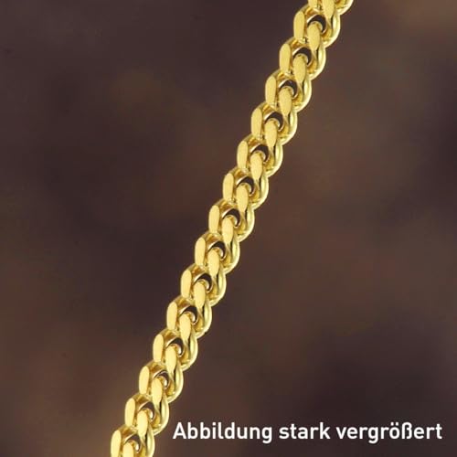 trendor 28935 Panzerkette Halskette vergoldet 45 cm