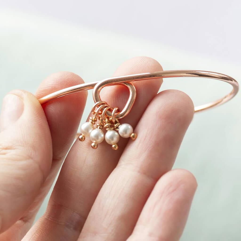 Joy by Corrine Smith 40th Birthday Pearl Armreif Perle