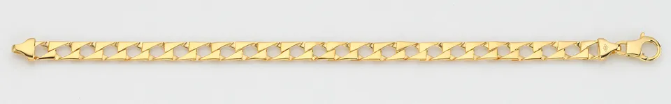 Eugen Rühle Panzerkette weit 6,5mm Kette 585 Gelbgold