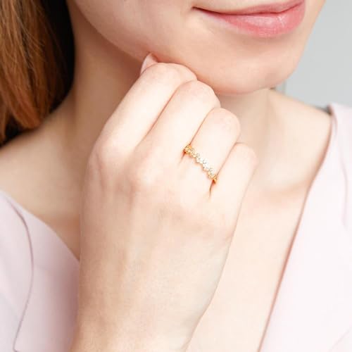 JEWLIX DR0525-G Damenring 585er Gelbgold Zick-Zack