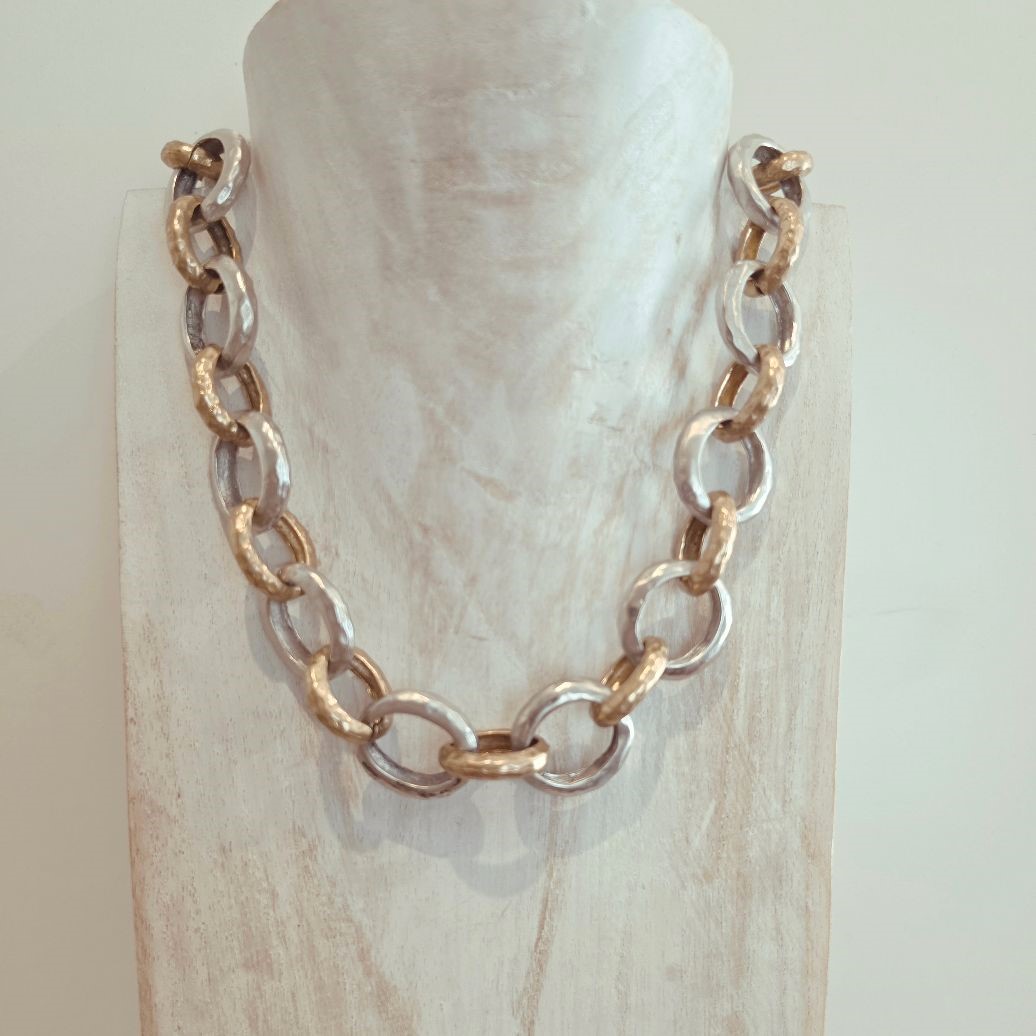 Alevá Bijoux Collane Itaca Bicolor Halskette 45 cm