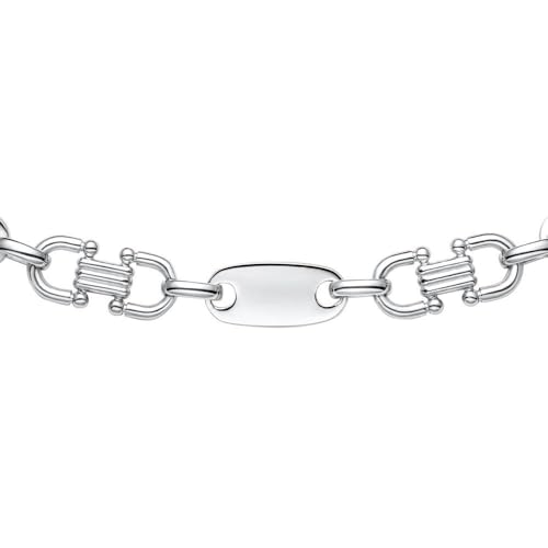 JEWLIX Plattenkette Panzerkette 925 Silber Herren