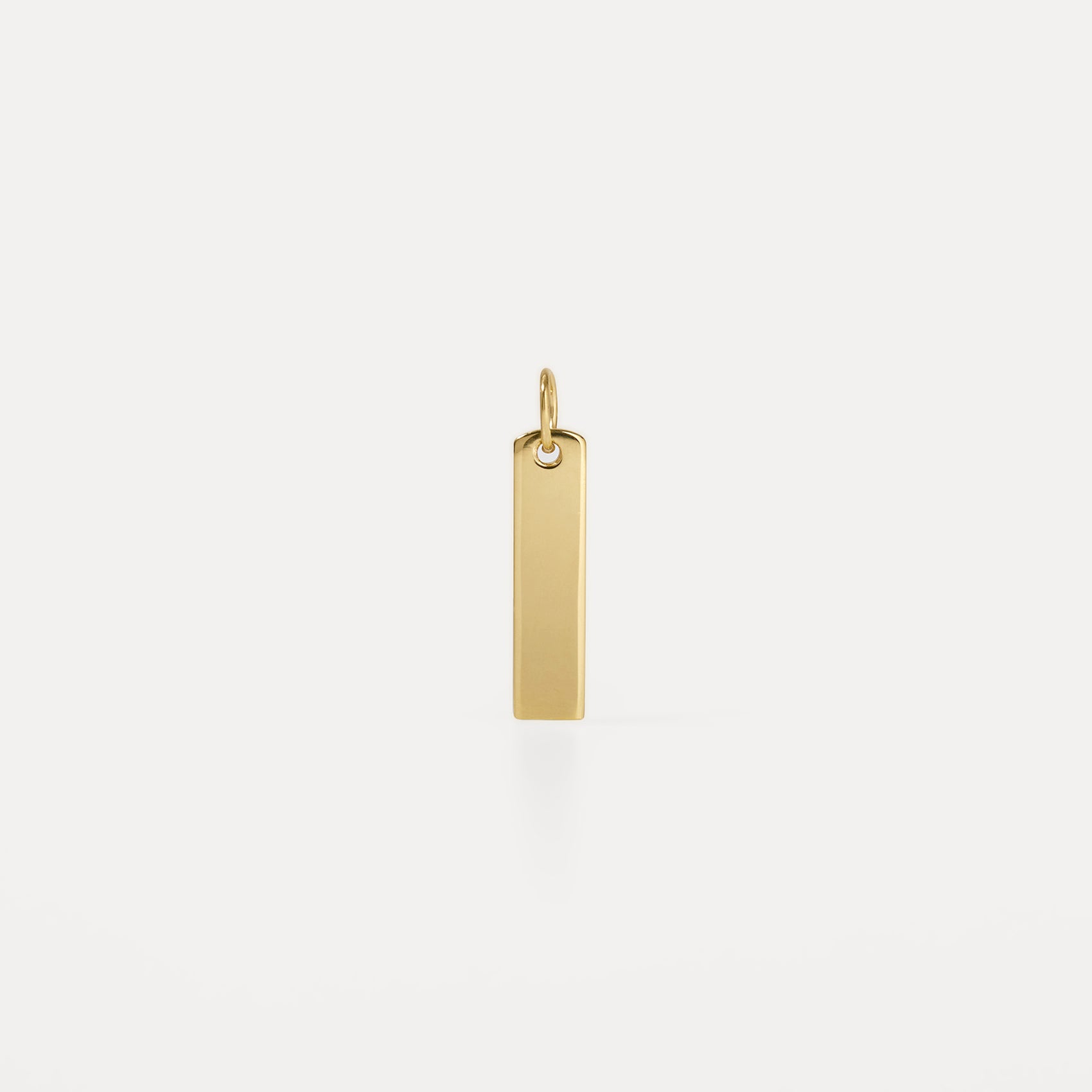 Stilnest Bar Anhänger 585 Gold 14k Massivgold