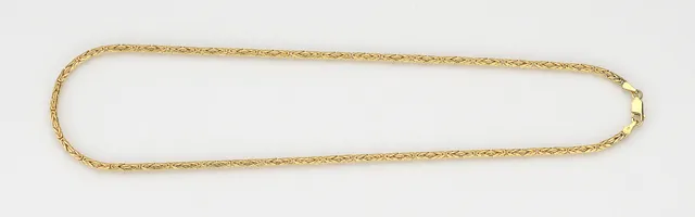 Eugen Rühle Königskette rund 2,4mm Halskette 45cm 585 Gold
