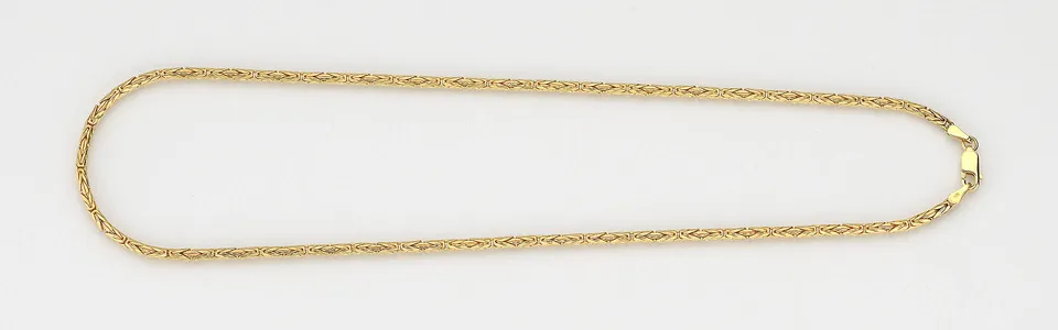 Eugen Rühle Königskette rund 2,4mm Halskette 45cm 585 Gold