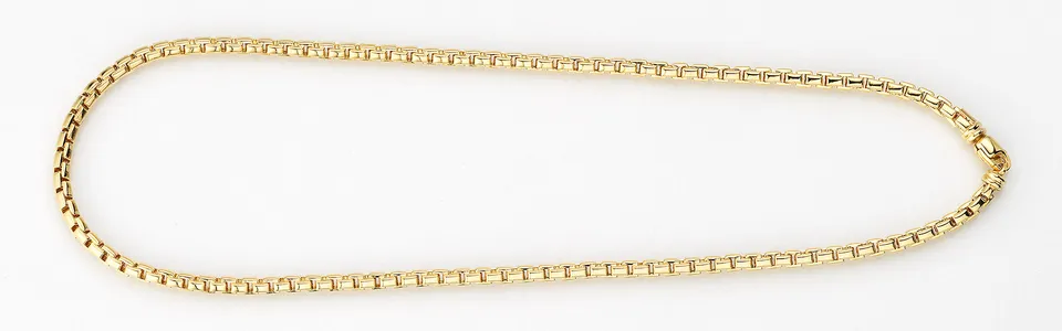 Eugen Rühle Venezia rund 4mm Halskette Gold 585 45cm