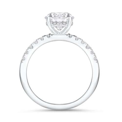 JEWLIX Verlobungsring 925 Silber Ring 50mm Zirkonia