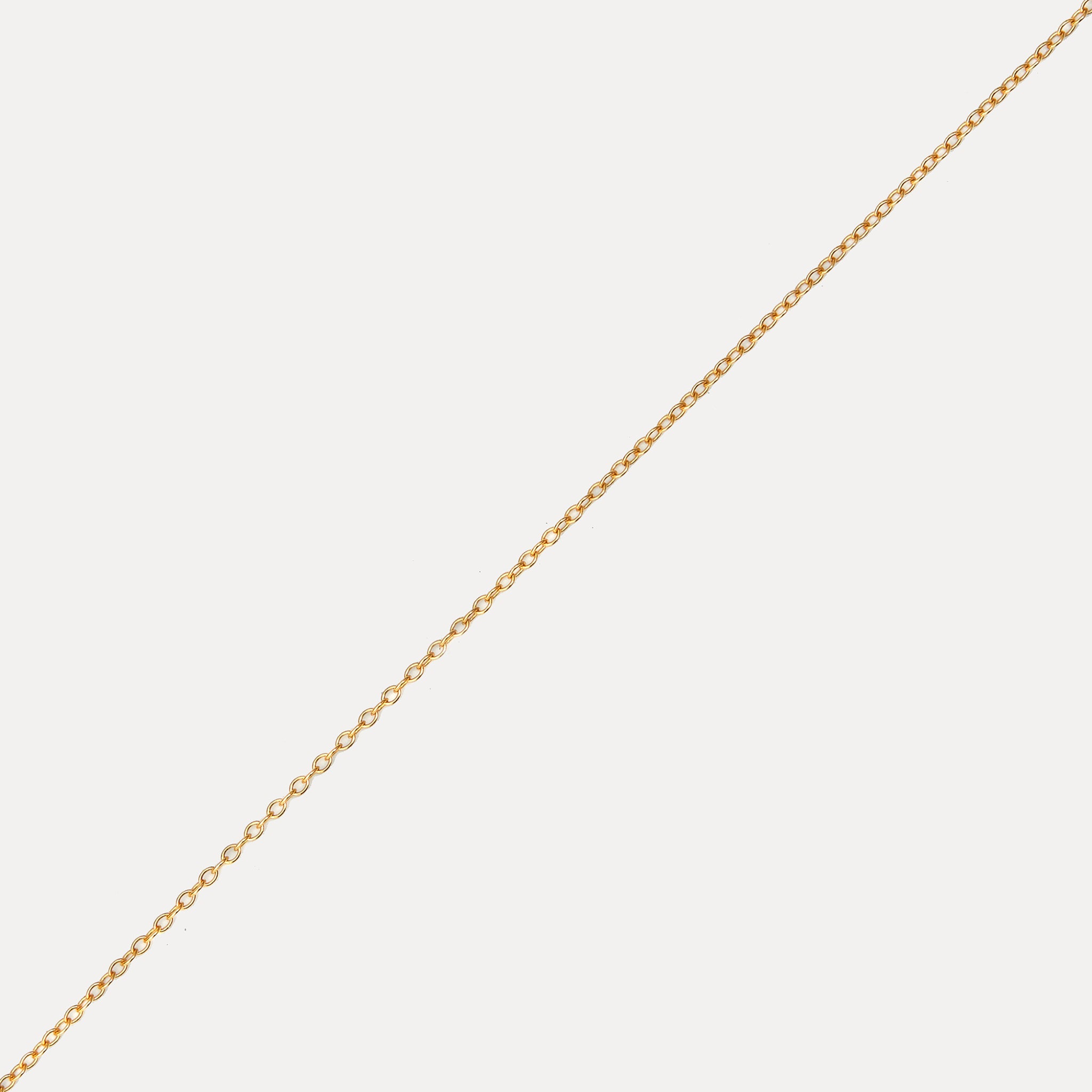 Stilnest Anker Choker Halskette Gold 32+8cm