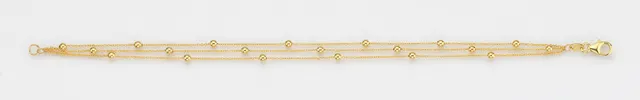 Eugen Rühle Kugelketten 96.5110 Halskette 585 Gold 2,5mm