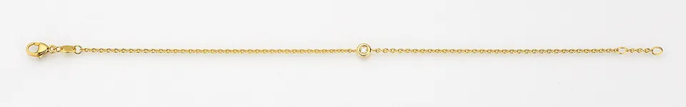Eugen Rühle Armbänder Ankerarmband Brillant 0,04ct 590 Weißgold