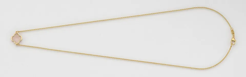 Eugen Rühle Armband mit Perlmutt rosé 750 Gelbgold