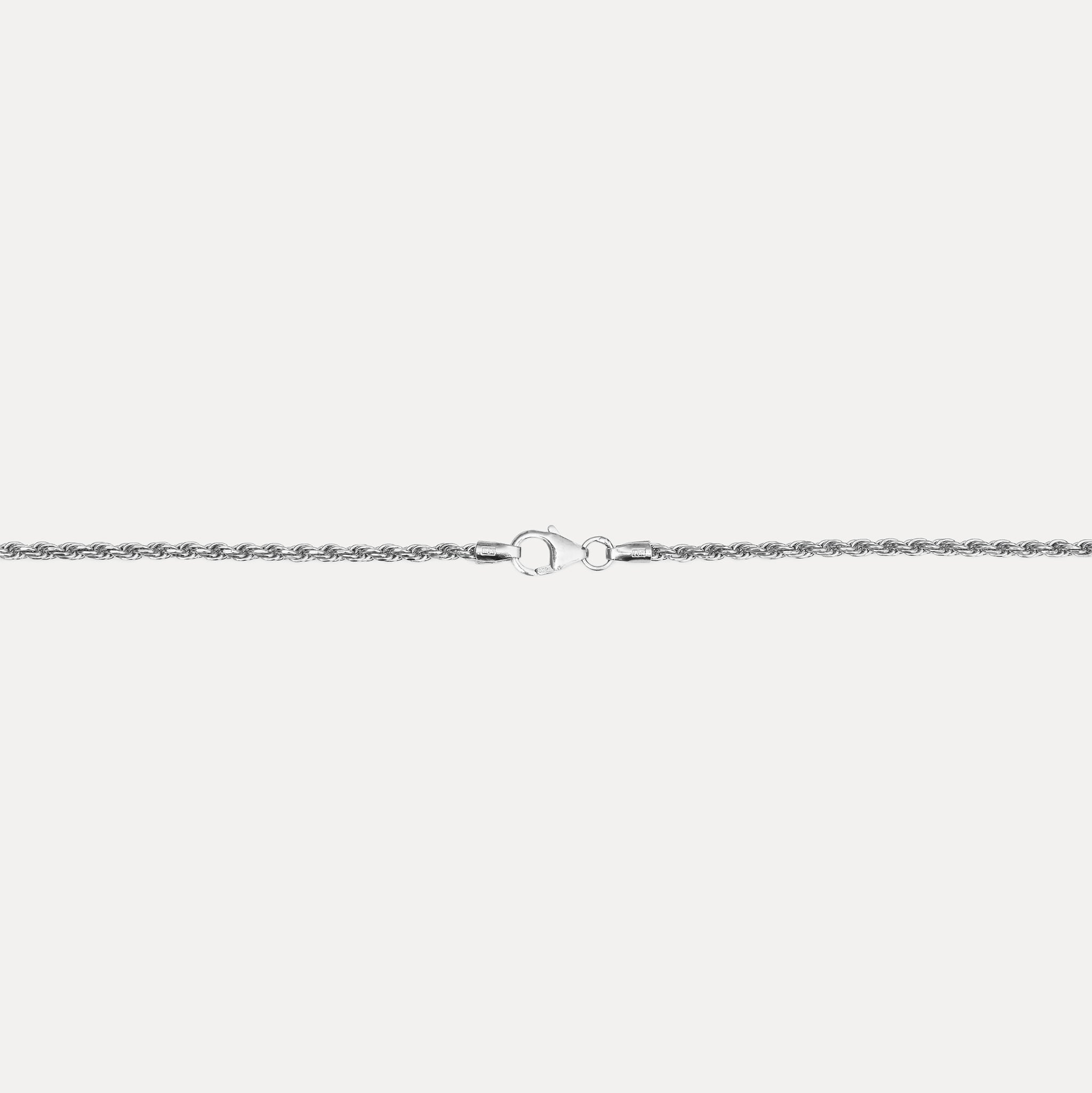 Stilnest Thin Kordelkette Halskette 24k Gold Vermeil 45 cm