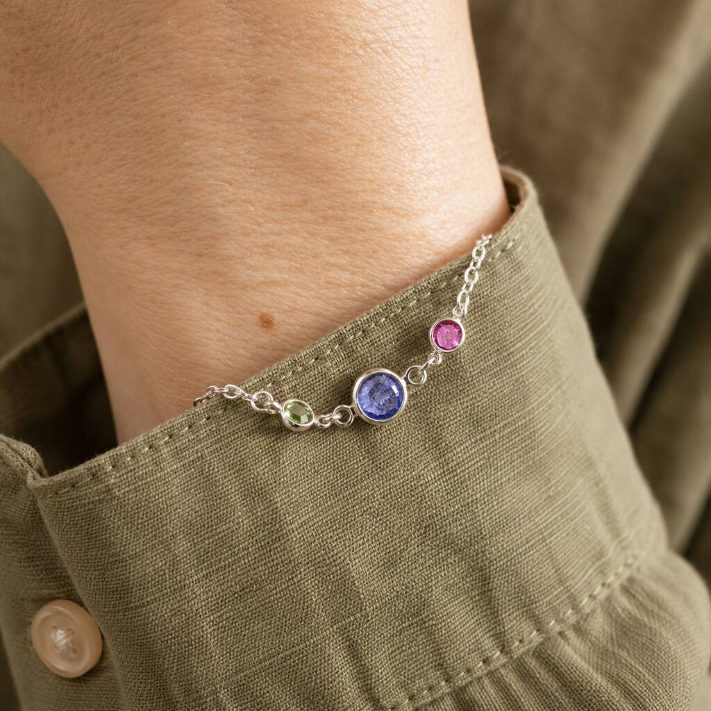 Joy by Corrine Smith Mutter Armband Gold 3 Geburtssteine