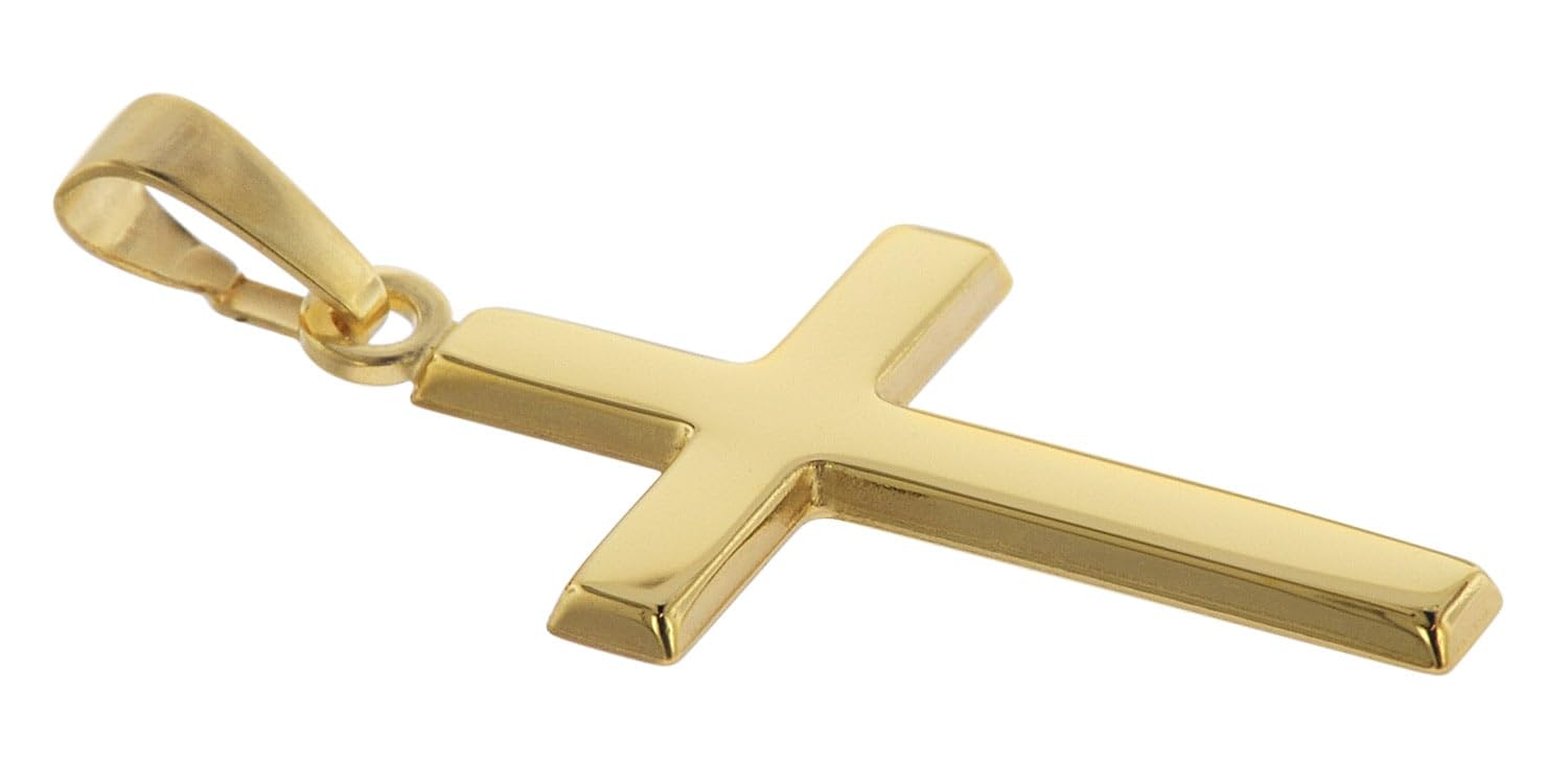 trendor Kreuz 08500 Halskette Gold 333 42 cm Venezianer
