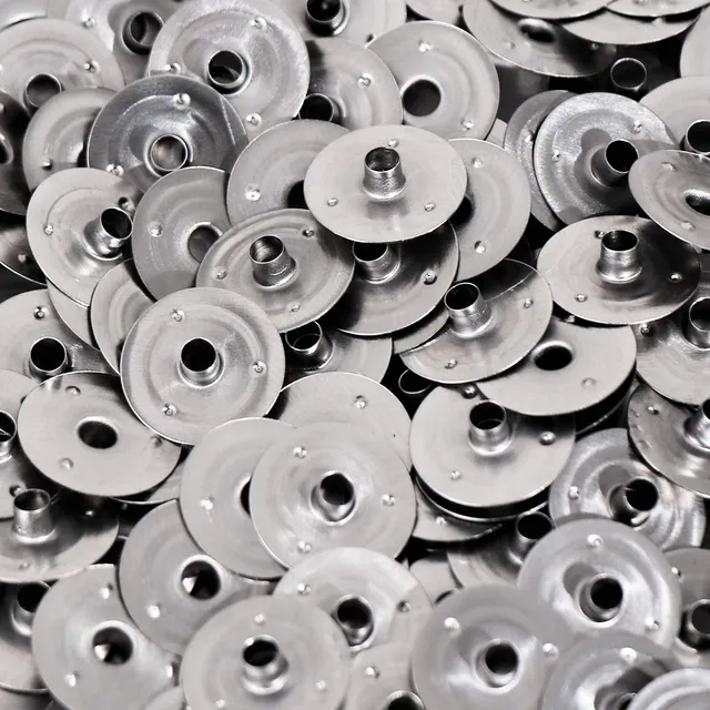 NKlaus Wicks Dochtfüße Metall 200 Stück 3,0 mm