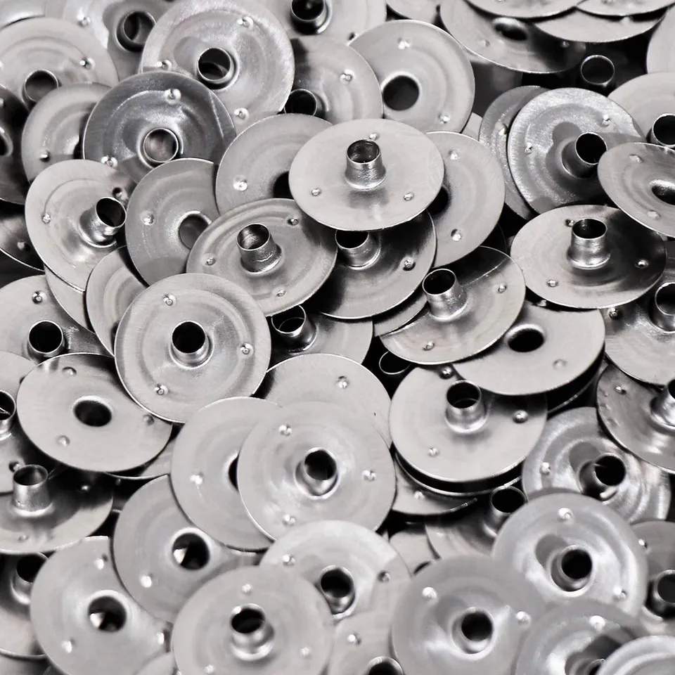 NKlaus Wicks Dochtfüße Metall 200 Stück 3,0 mm