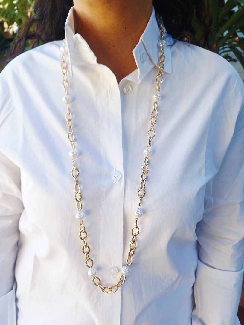 Alevá Bijoux Collane Sveva Halskette Gold 95 cm