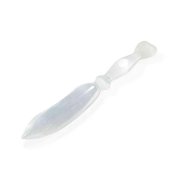 NKlaus Healing Crystals Selenit Ritualmesser 30cm