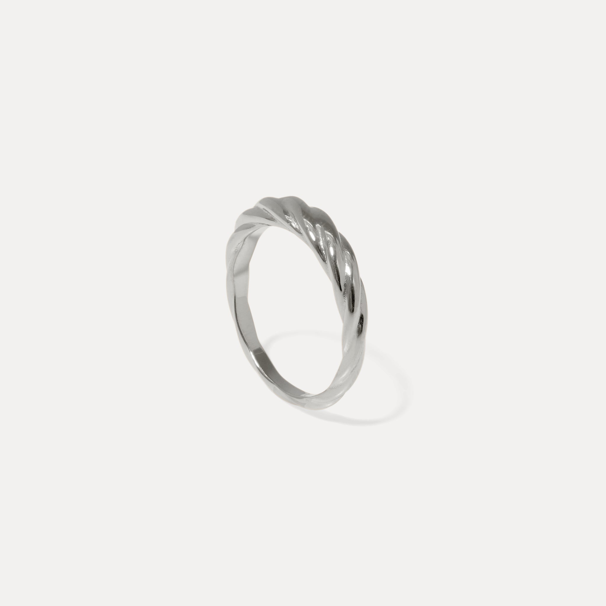 Stilnest Nest Ring 24k Gold Vermeil Größe 52