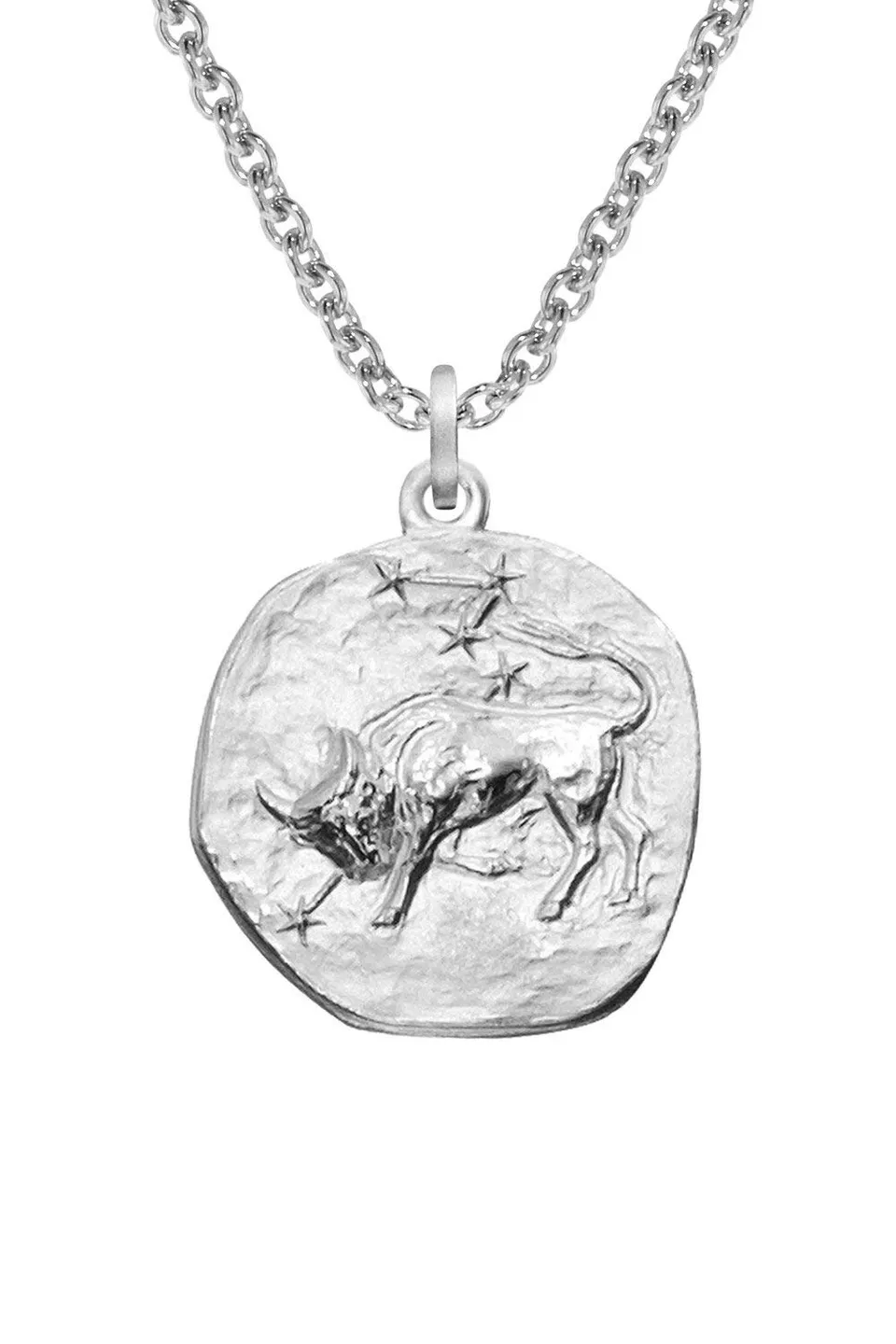 trendor Sternzeichen Stier 08441-05 Halskette Silber 60 cm
