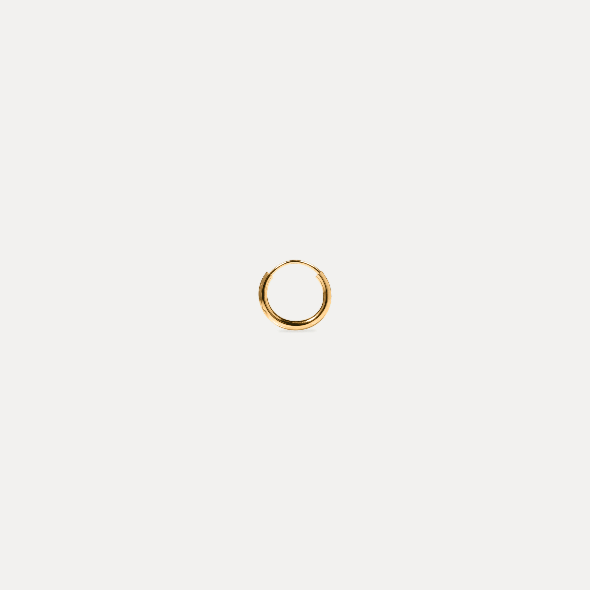 Stilnest Basic Trio Creolen Ohrringe Gold 3er