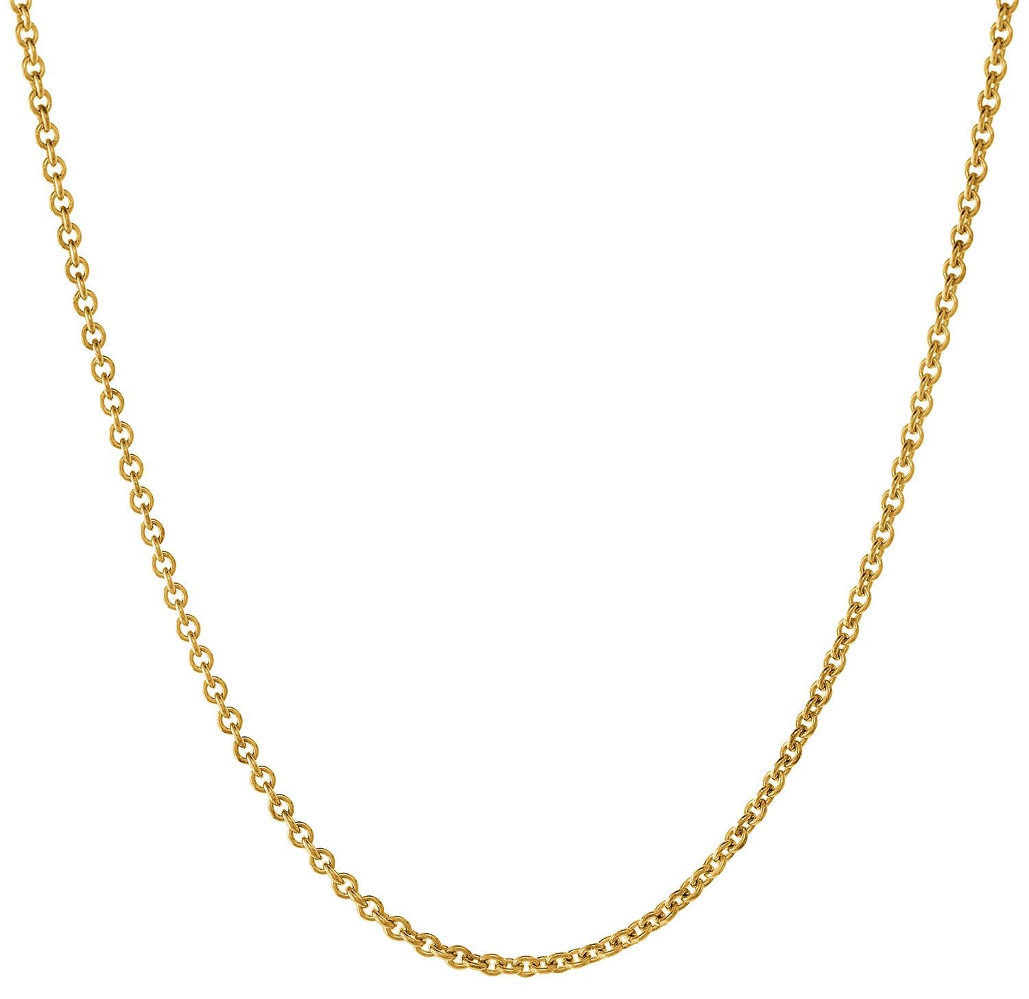 trendor 39028 Ankerkette Herren Halskette Gold 60 cm 2,0 mm