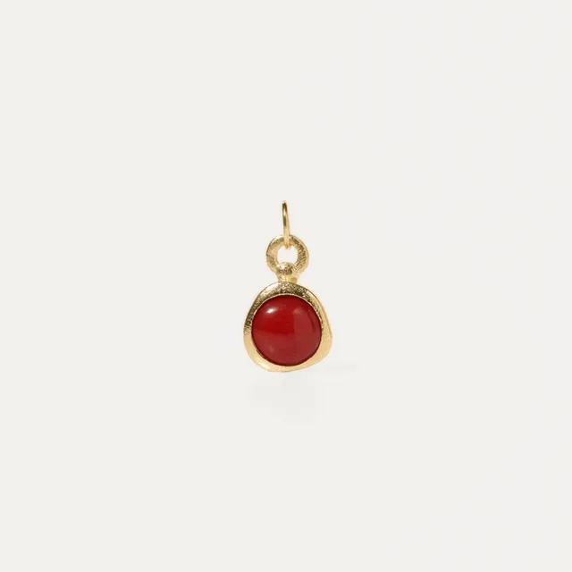 Stilnest Zodiac Birthstone Anhänger 585 Gold Stier Edelstein