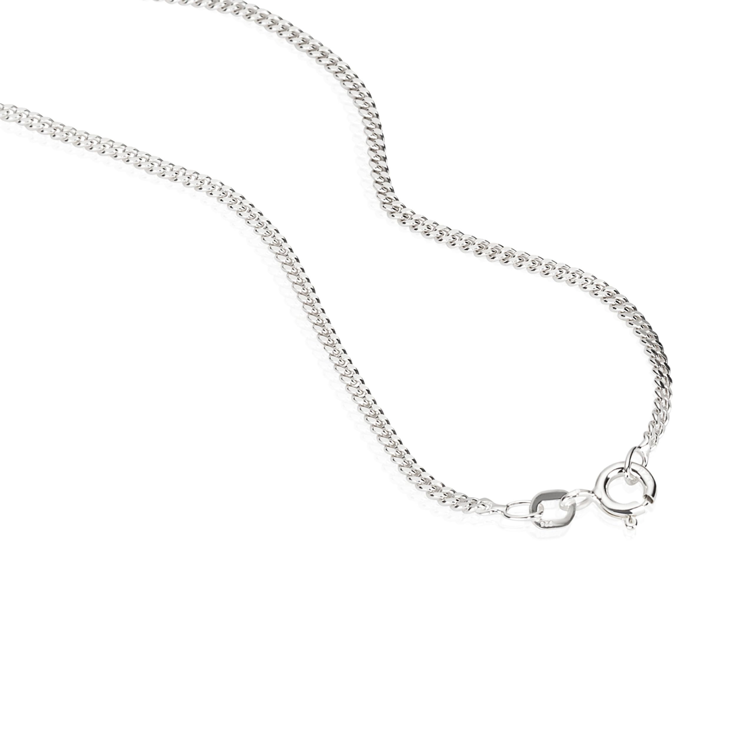 NKlaus JEWELLERY Panzerkette 925 Silber 60cm 2,1mm