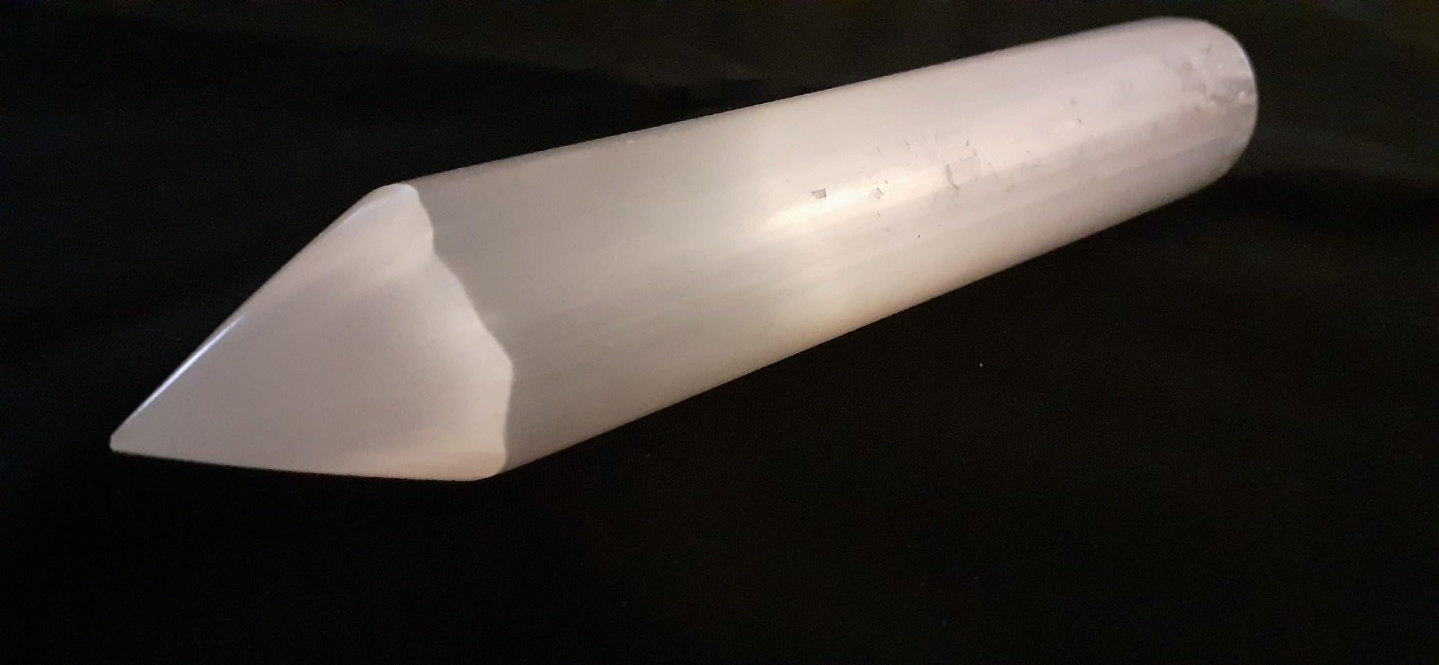 NKlaus Healing Crystals Selenit Massagestab 15cm 1 Stück