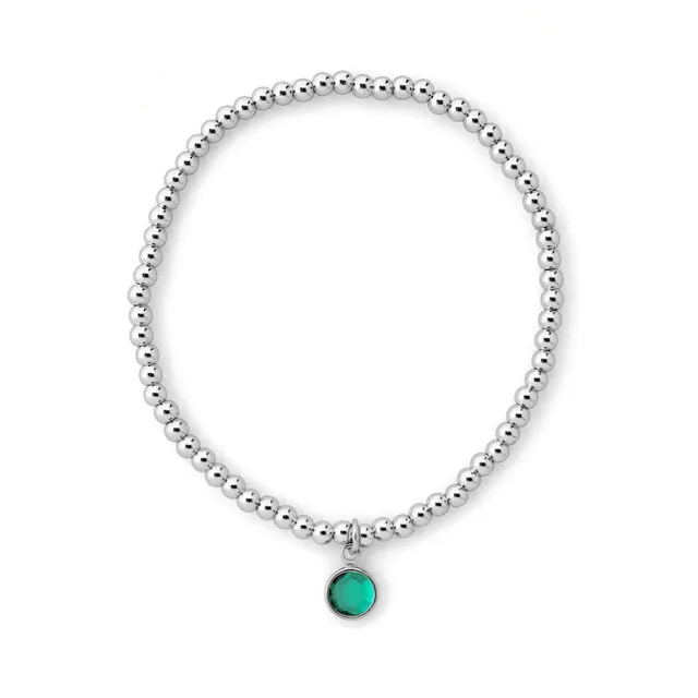 Joy by Corrine Smith May Armband Silber Mai Geburtsstein