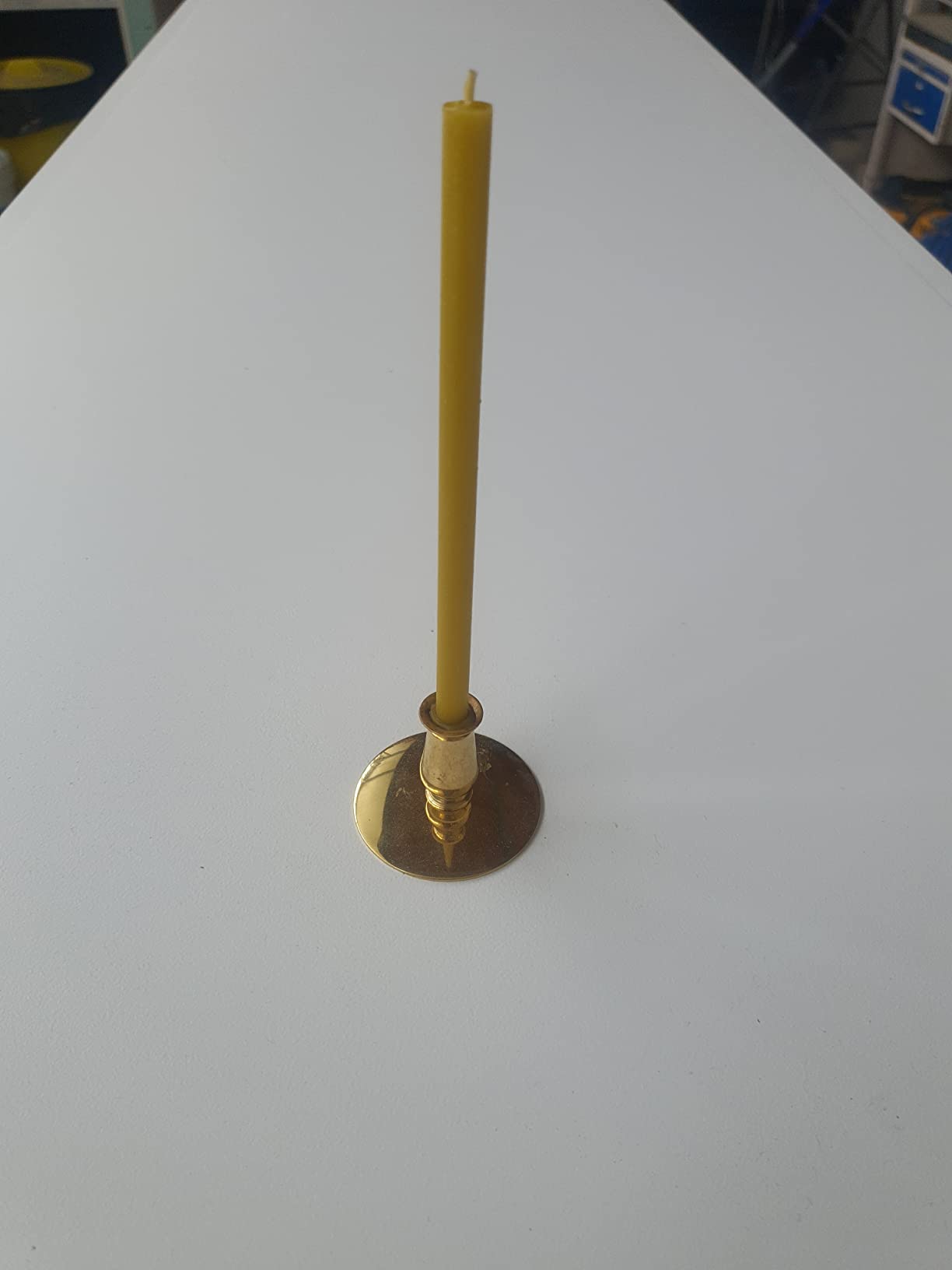 NKlaus Candle Holder Kerzenhalter Messing Gold 4er 50mm