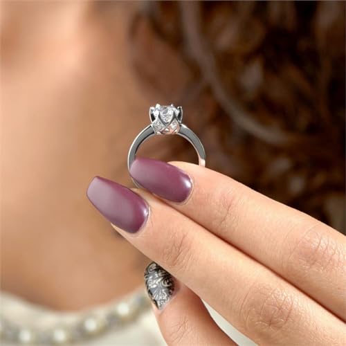 JEWLIX VR0121 Verlobungsring Silber 58mm Zirkonia
