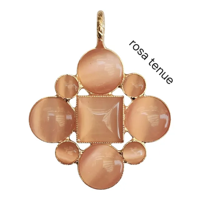 Alevá Bijoux Ramona Anhänger Gold 3,8 cm