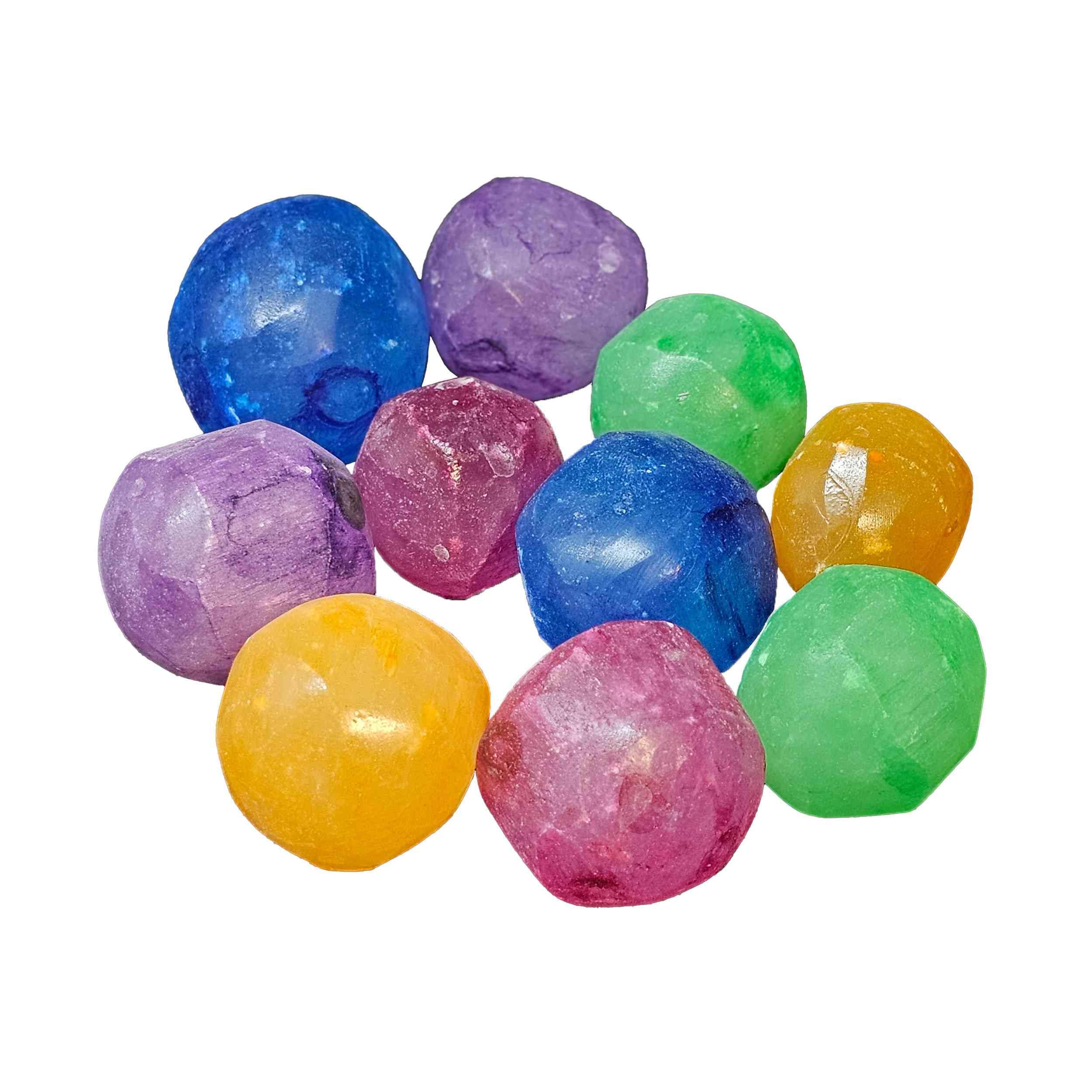 NKlaus Healing Crystals Selenit-Kugel-Set 10x 3,5cm Edelsteine