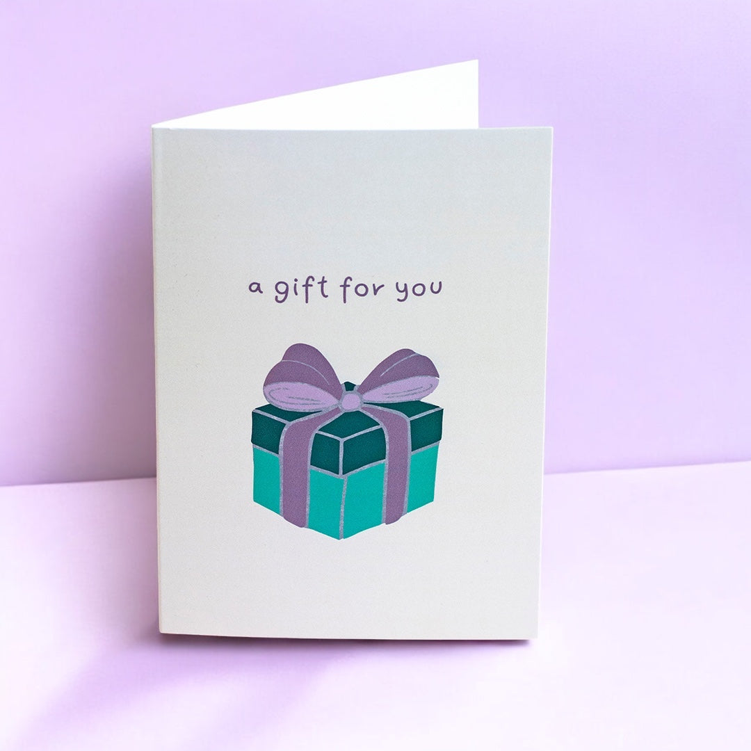 Joy by Corrine Smith Gift For You Grußkarte Present Box A6