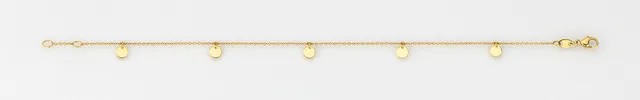 Eugen Rühle 20.5109.511-100 Anhänger Ankerkette Scheiben 585 Gelbgold