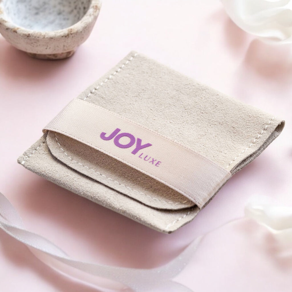 Joy by Corrine Smith Baguette Birthstone Stapelring Gold Kristall